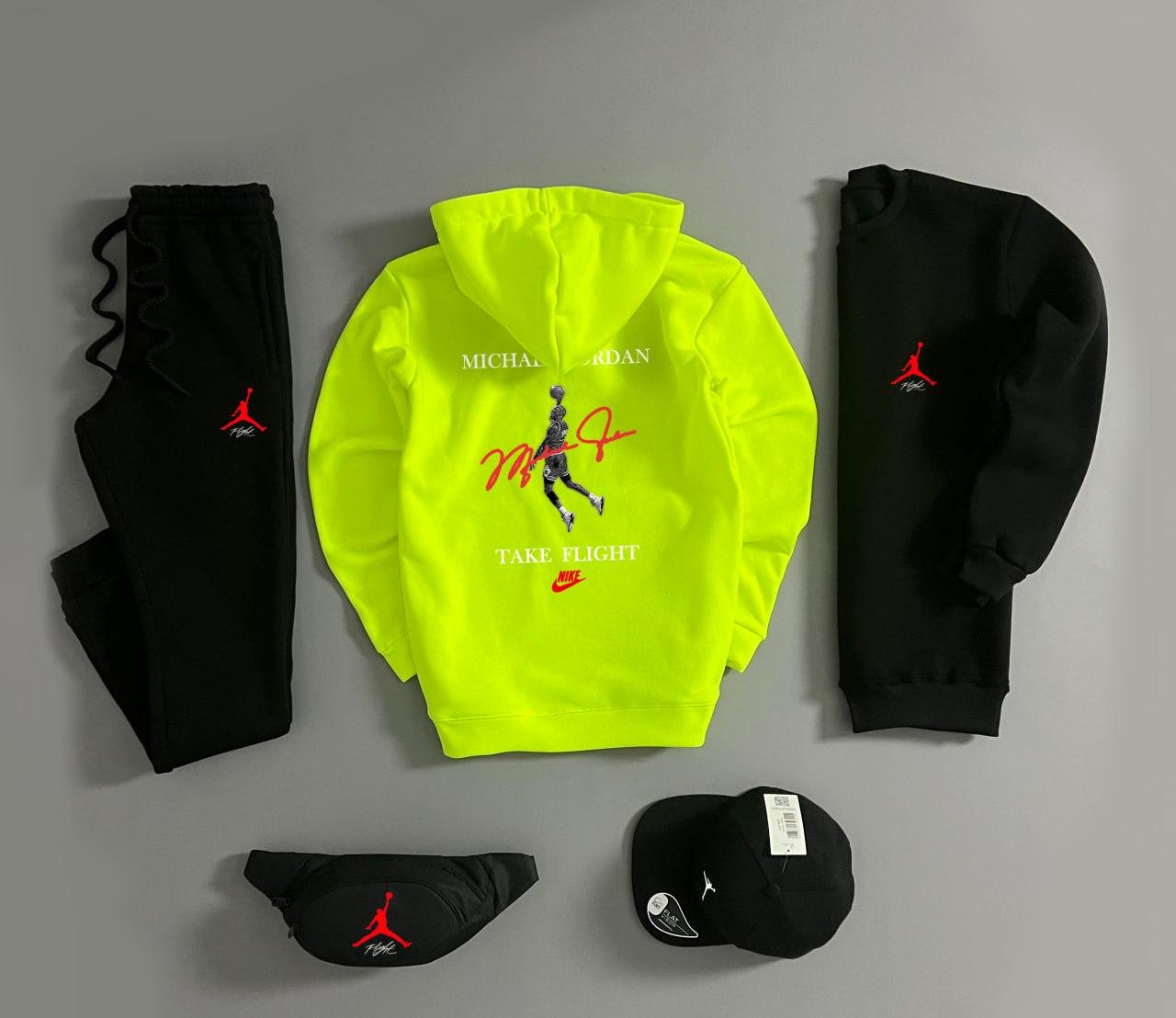 Зимняя коллекция сету Jordan в стиле casual