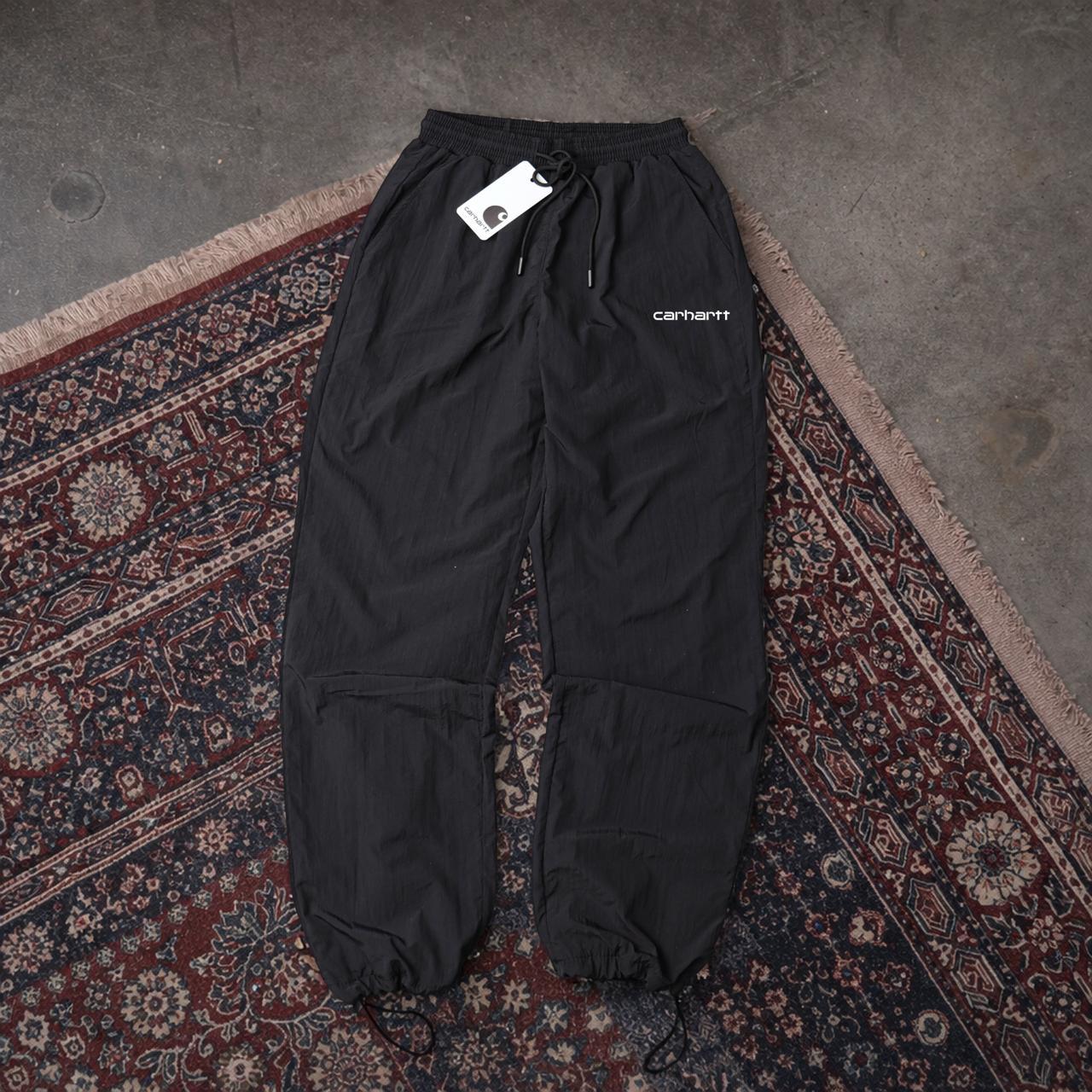 Штаны Нейлон Carhartt-мал (демисезон) мужские черные практичные и базовые для встреч с друзьями брюки