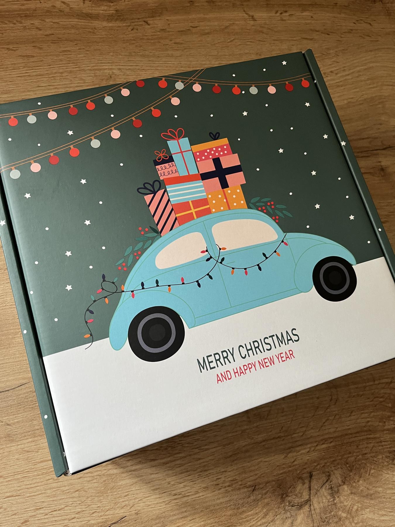 Коробка середня Merry Christmas машинка - фото 3