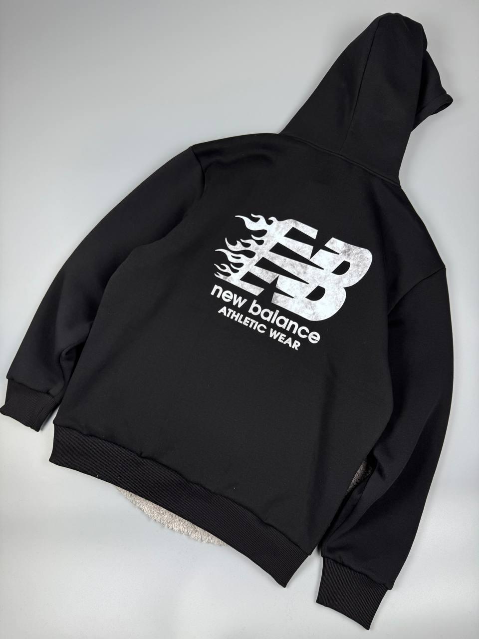 Чоловічі теплі худі на флісі New Balance
