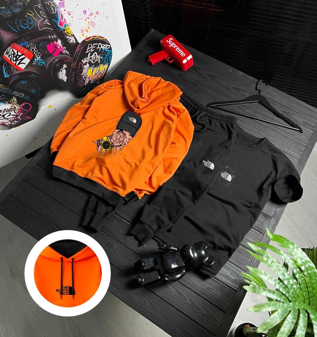 Сет худи 3 в 1 The North Face для города костюм комплект одежды