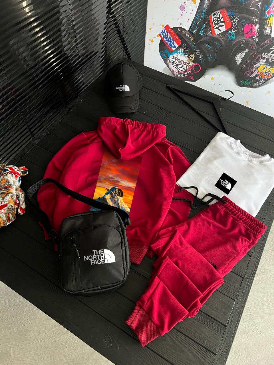 Осенний сет The North Face для поездок за город костюм комплект одежды