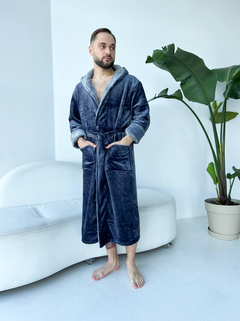 Халат чоловічий DO2592/3 (Графіт)