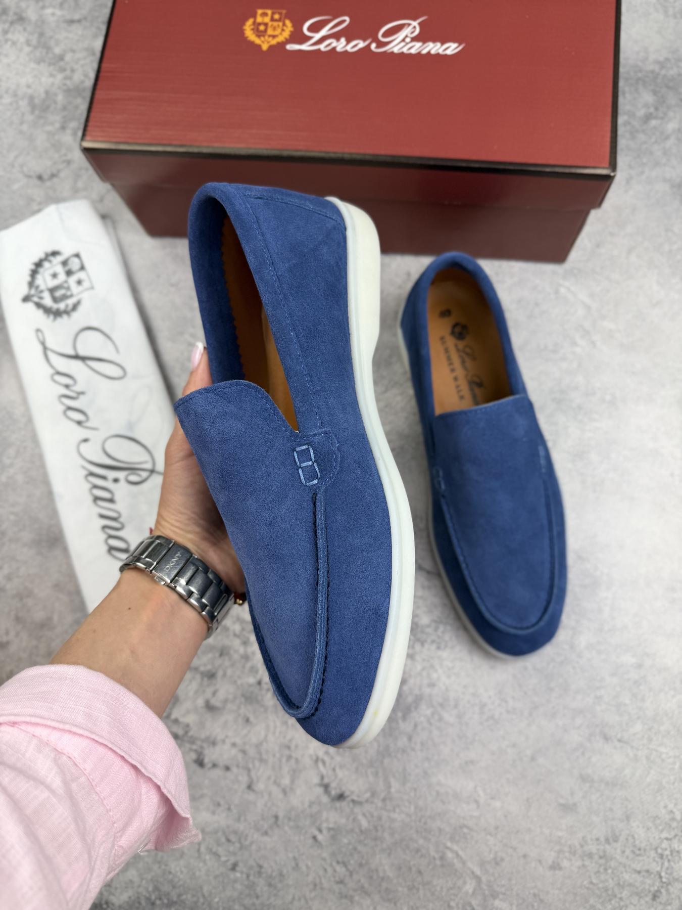 Лоферы Loro Piana мужские демисезонные качественные классические на особое событие туфли мокасины