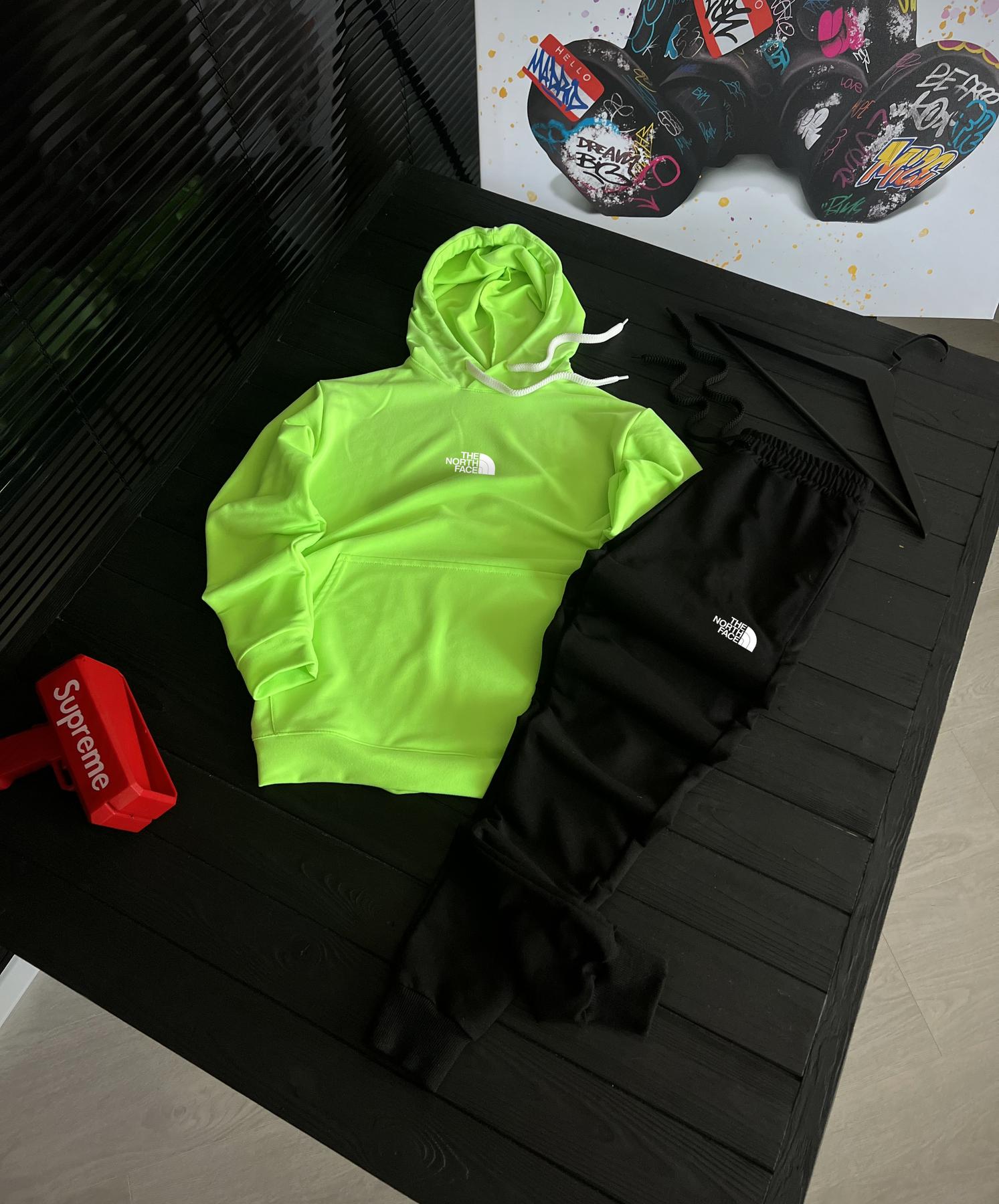Комплект худи The North Face трикотажный демисезонный качественный и универсальный для активного отдыха костюм