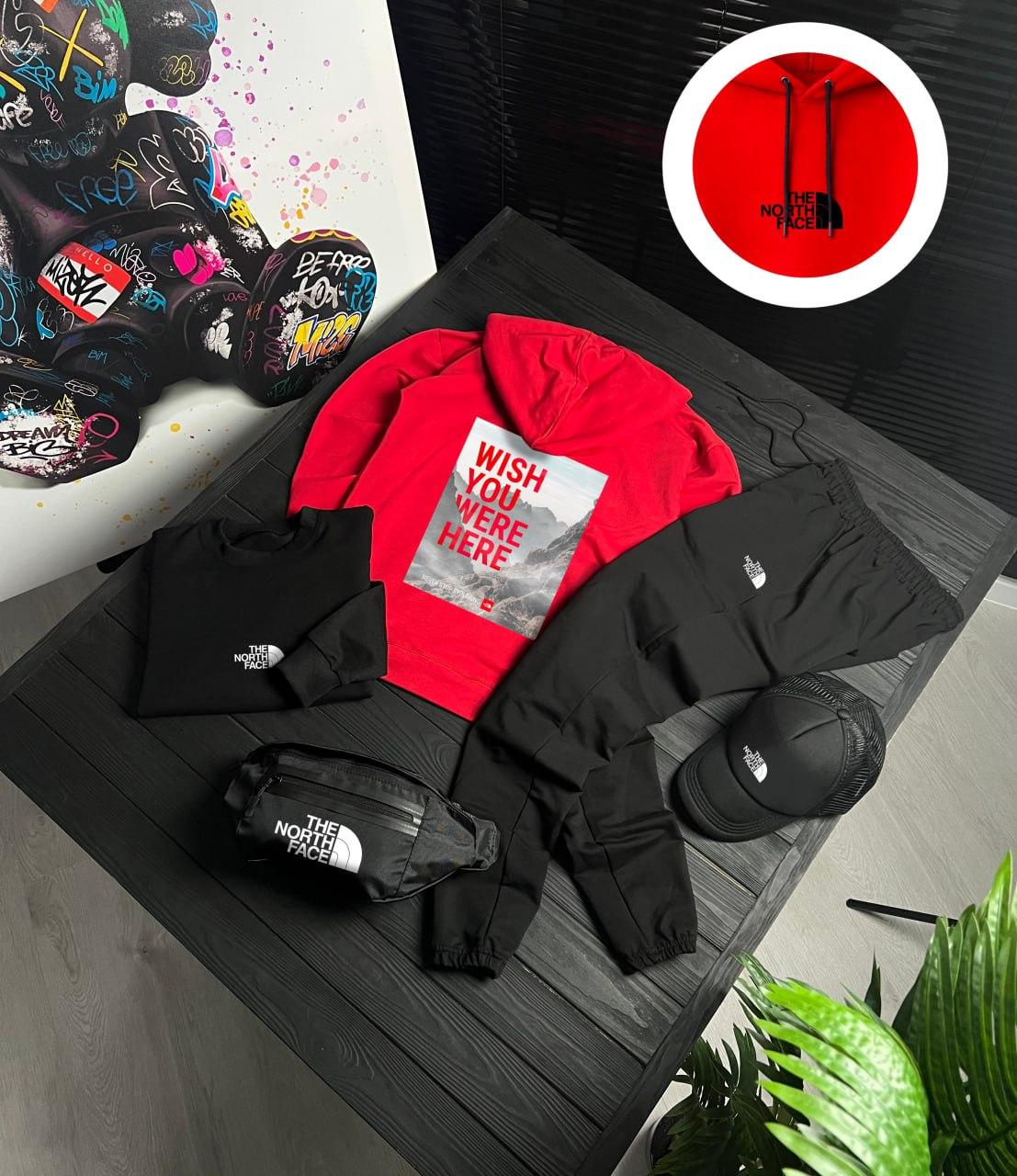 Весняний сет The North Face для поездок за город костюм комплект одежды