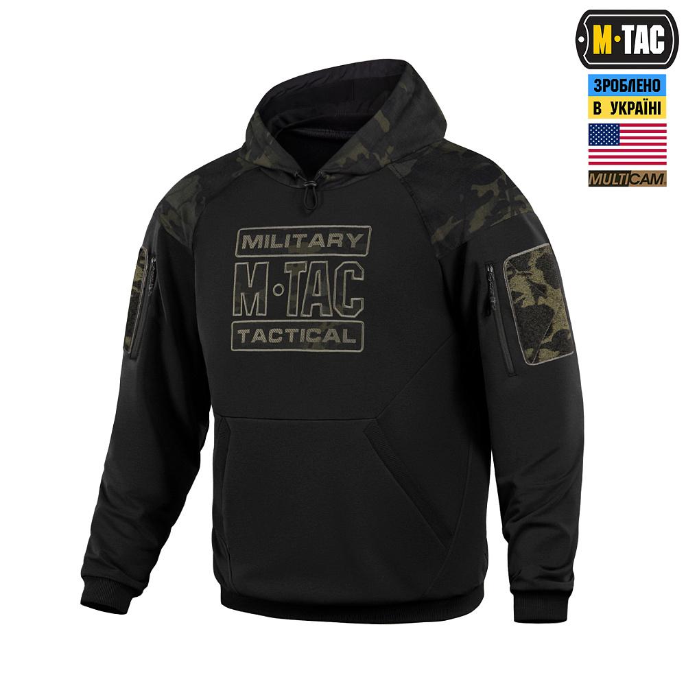 М-Тас Кофта Hoodie Combat Black Multicam