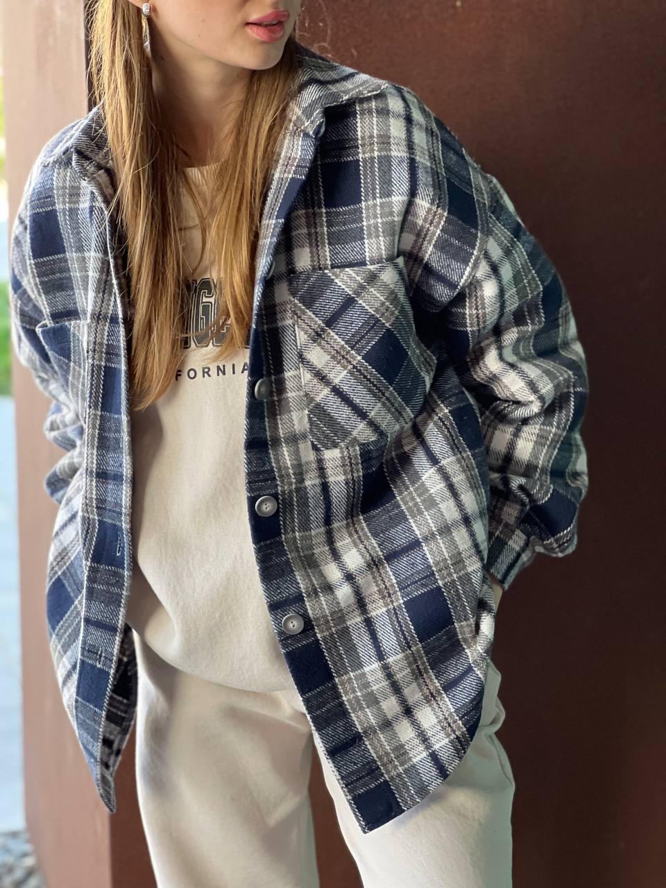 Сорочка тепла KV3006/1 (Синя)