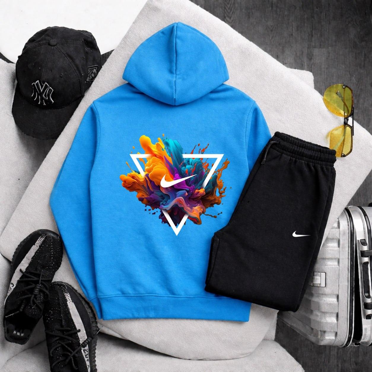 Весняний комплект Nike хлопковый качественный на подарок костюм