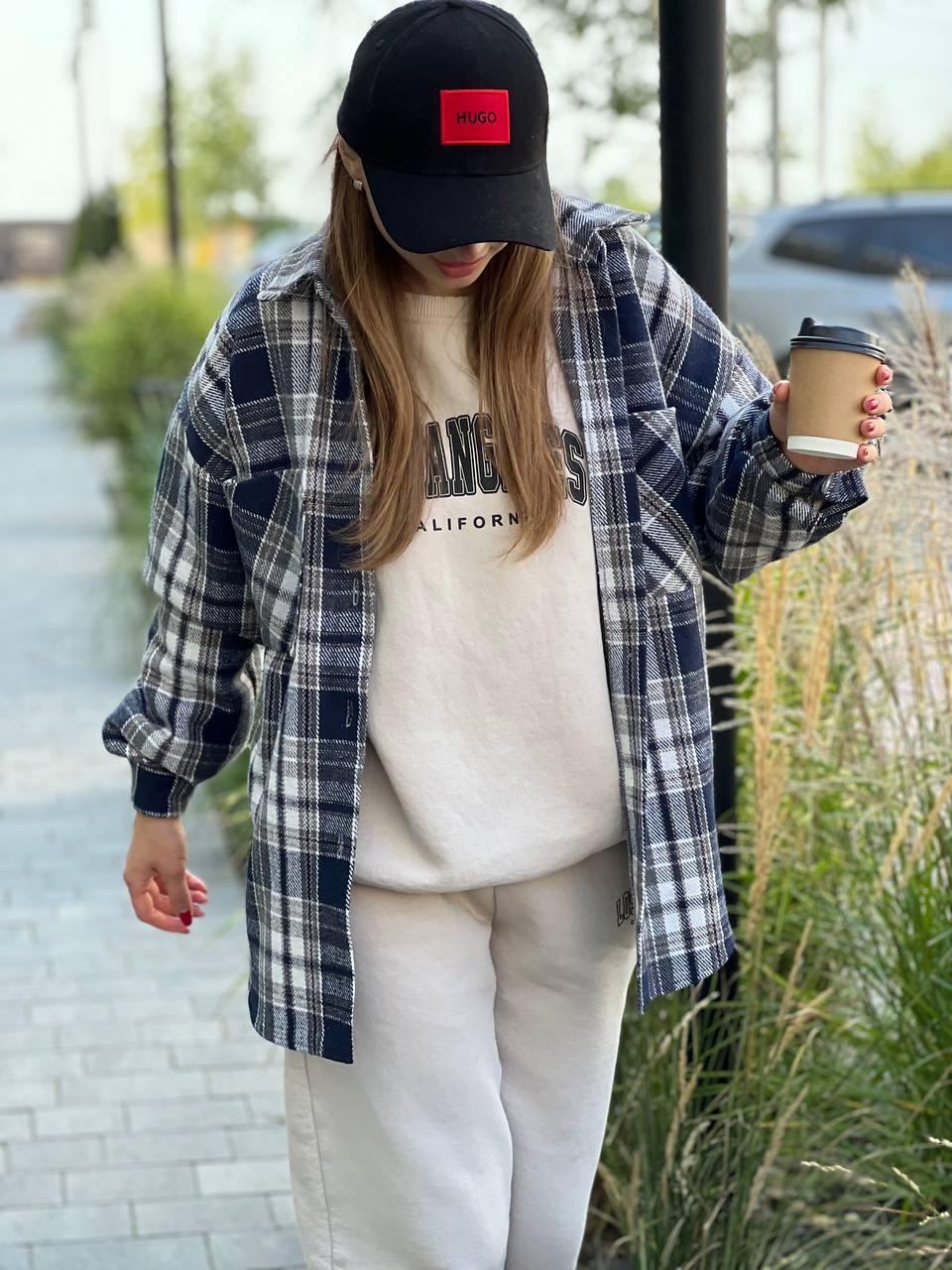 Сорочка тепла KV3006/1 (Синя)