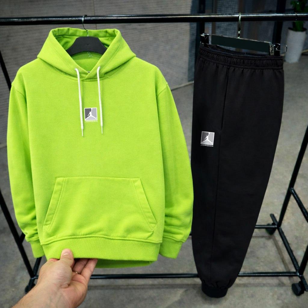 Комплект худі Jordan трикотажний демісезонний зручний та універсальний для роботи та відпочинку костюм
