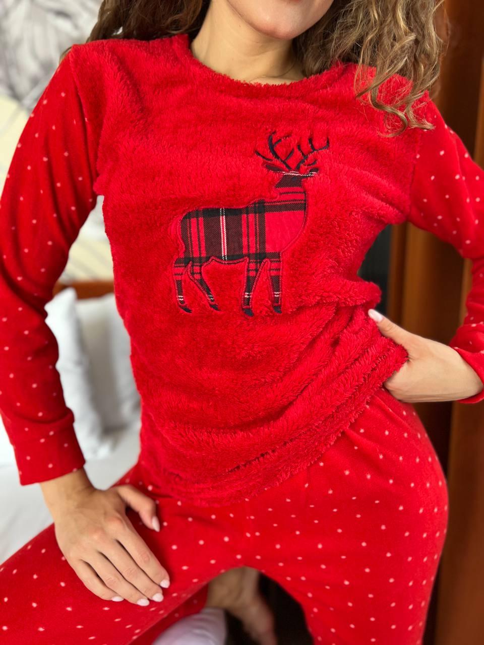 Піжама DO2469/1 (Олені червоні) ( 5016)