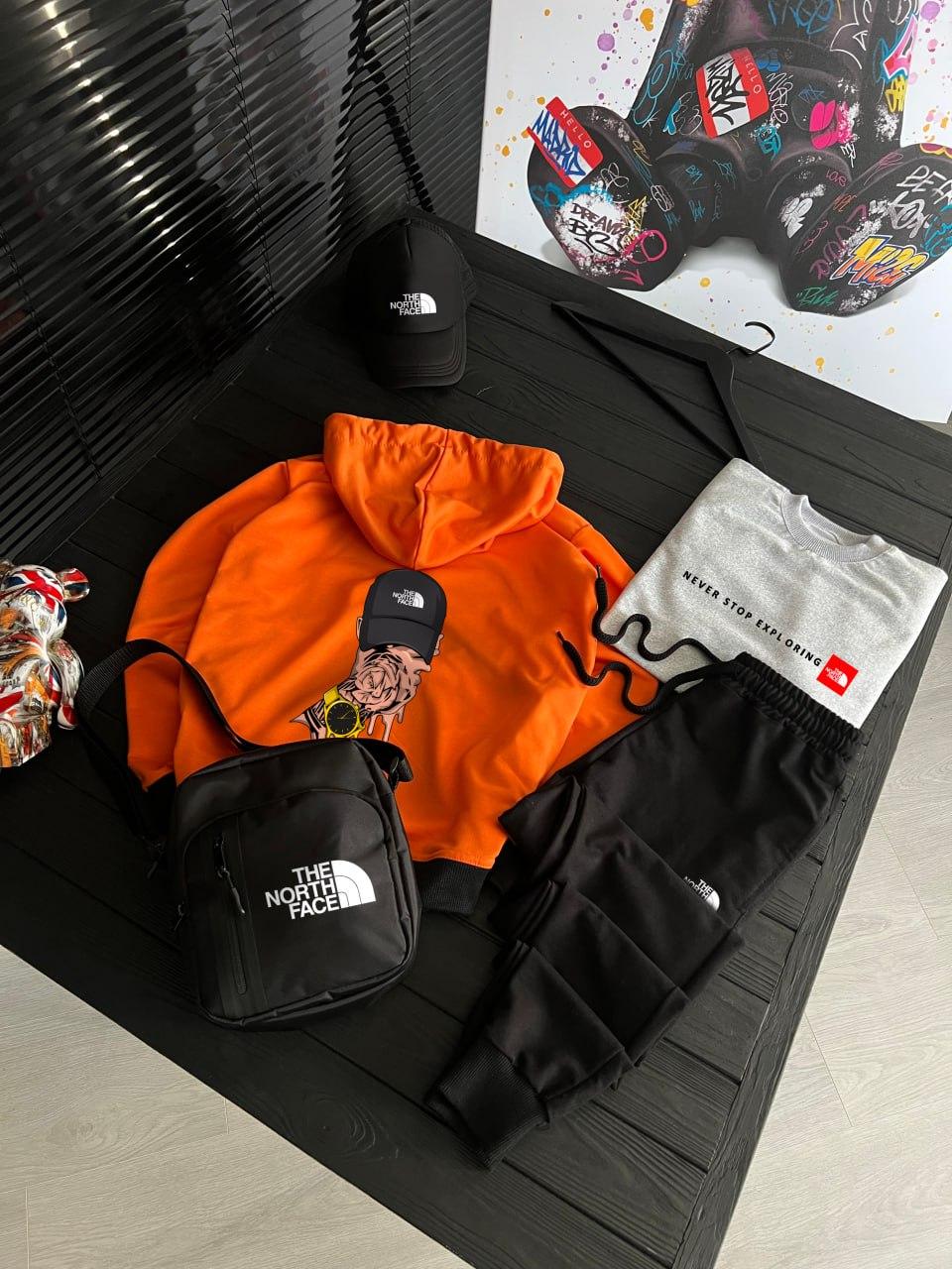 Осенний сет The North Face для отдыха костюм комплект одежды