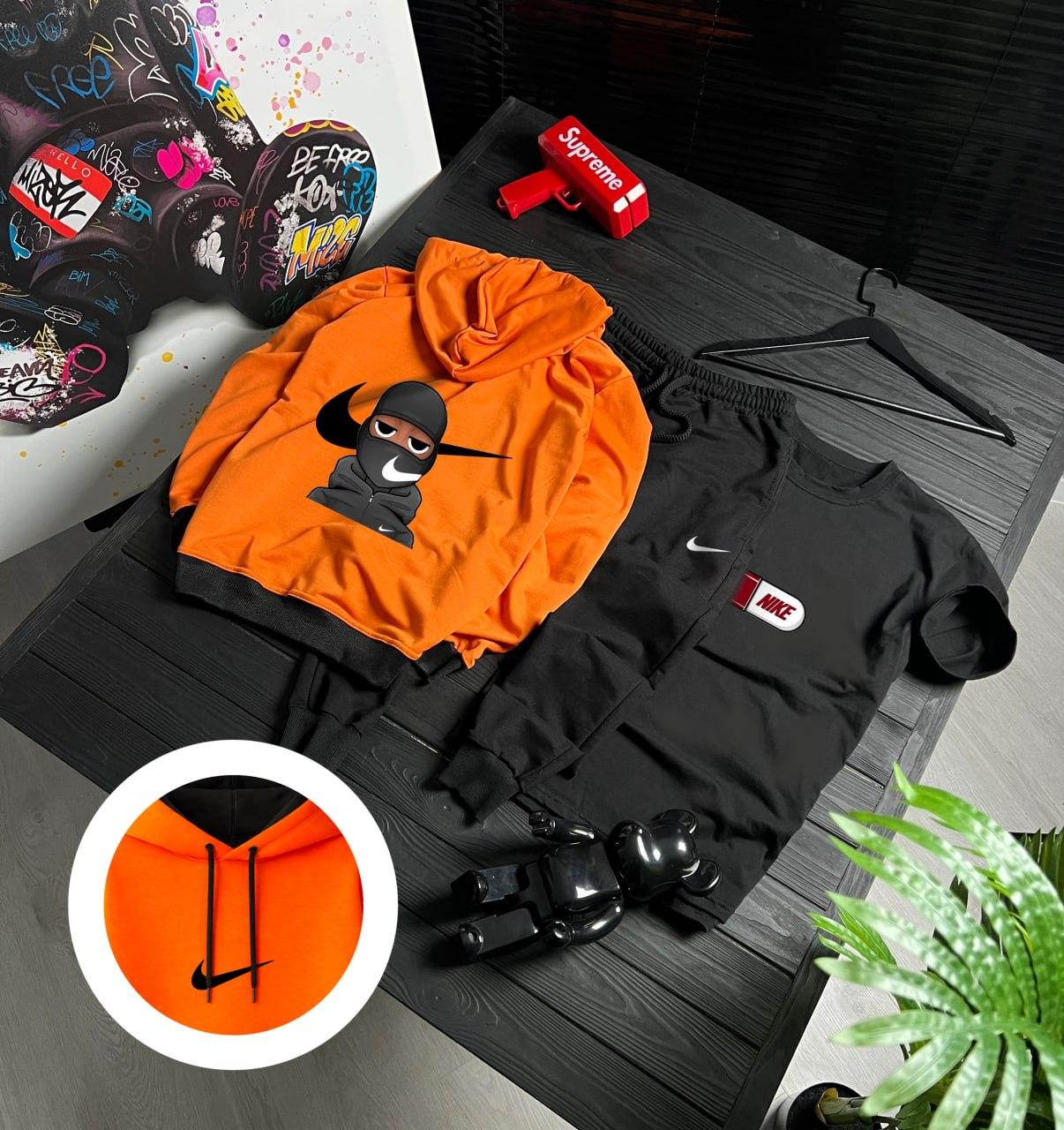 Сет кастомної колекції 3 в 1 nike для отдыха костюм комплект одежды