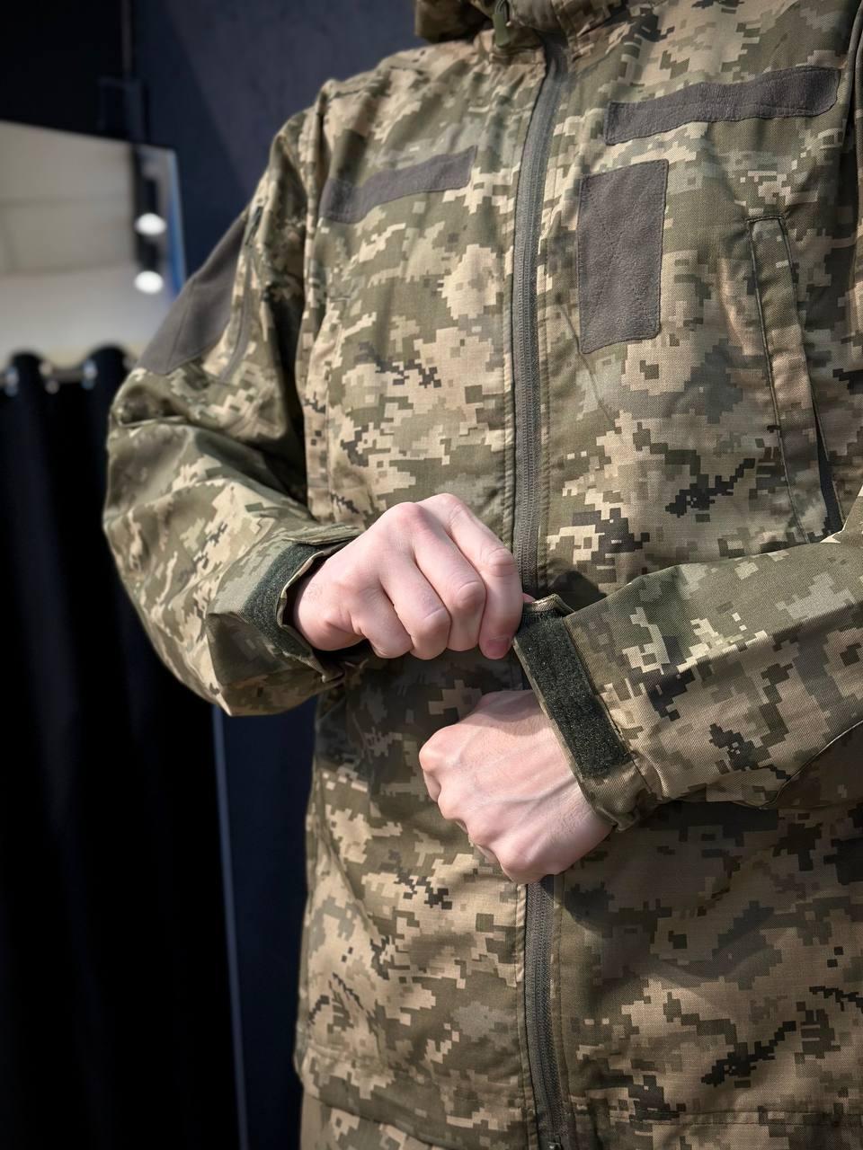 Легка Весняна Куртка Піксель Hunter De Lux TWILL mm14 Military - фото 17