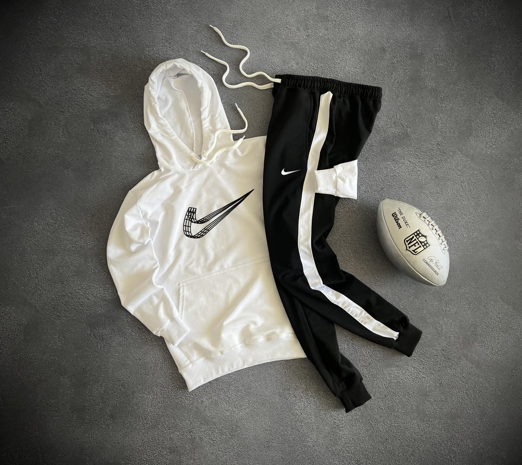 Комплект худи Nike весна/осень хлопковый стильный и трендовый в стиле casual костюм