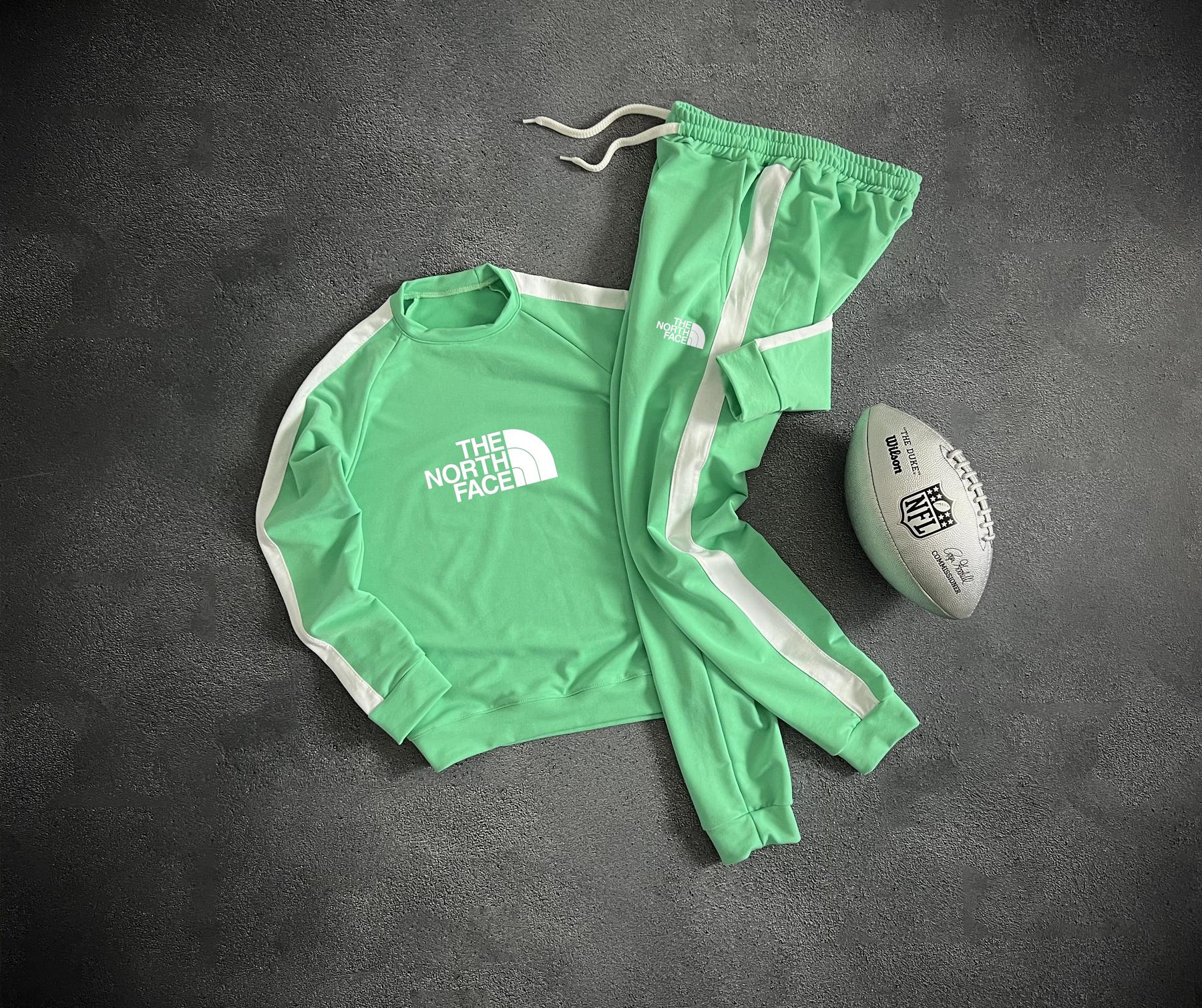 Комплект світшот The North Face весна\осінь бавовняний модний та базовий для зустрічей з друзями костюм