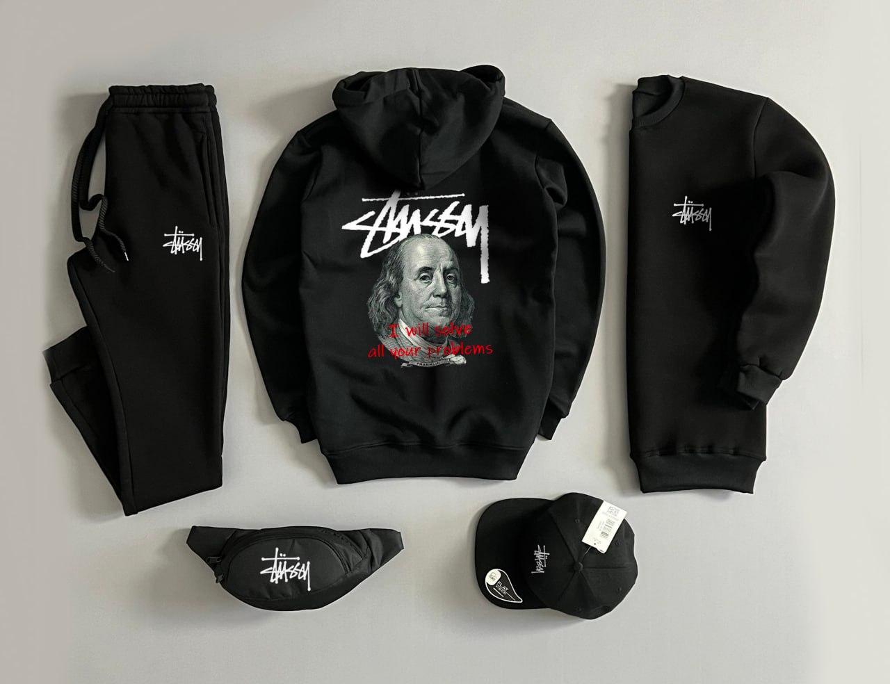 Зимова колекція сету STÜSSY для роботи та відпочинку