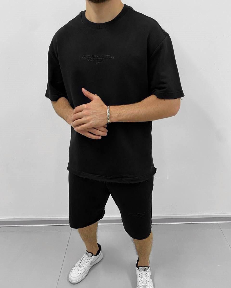 Комплект Футболка + шорты Catch хлопковый летний удобный и базовый в стиле casual костюм