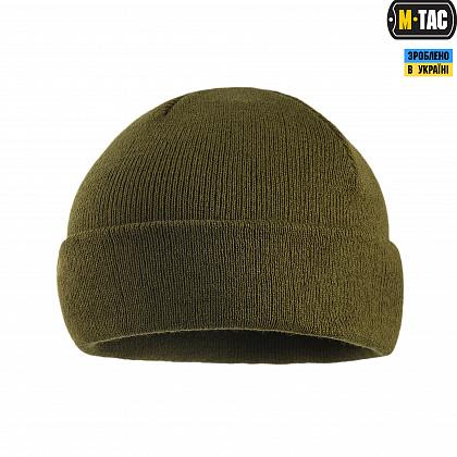М-Тас Шапка тонка в'язка 100% акрил Dark Olive