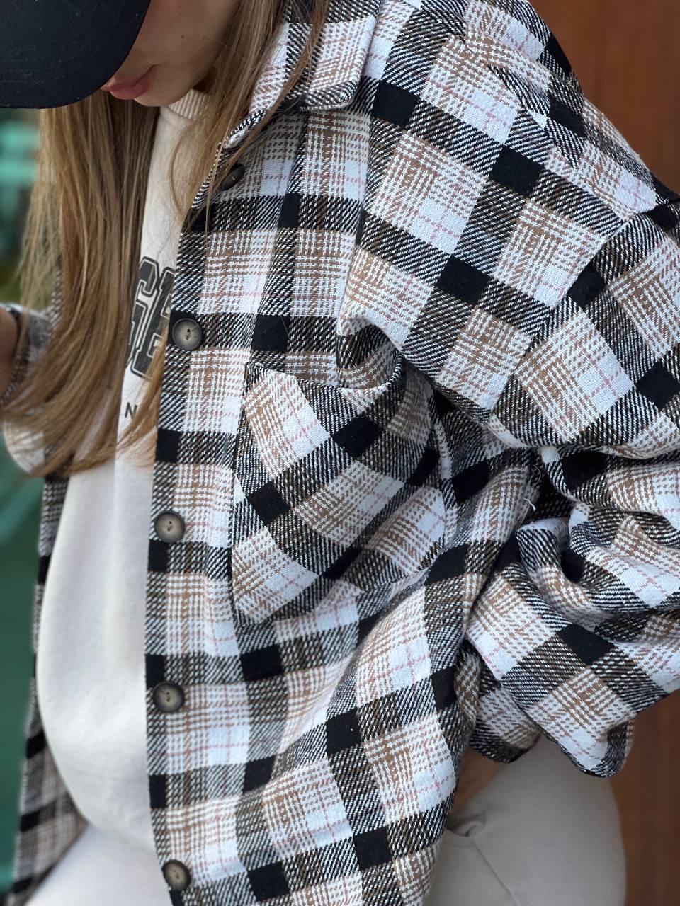 Сорочка тепла KV3006/6 (Сіро-коричнева)