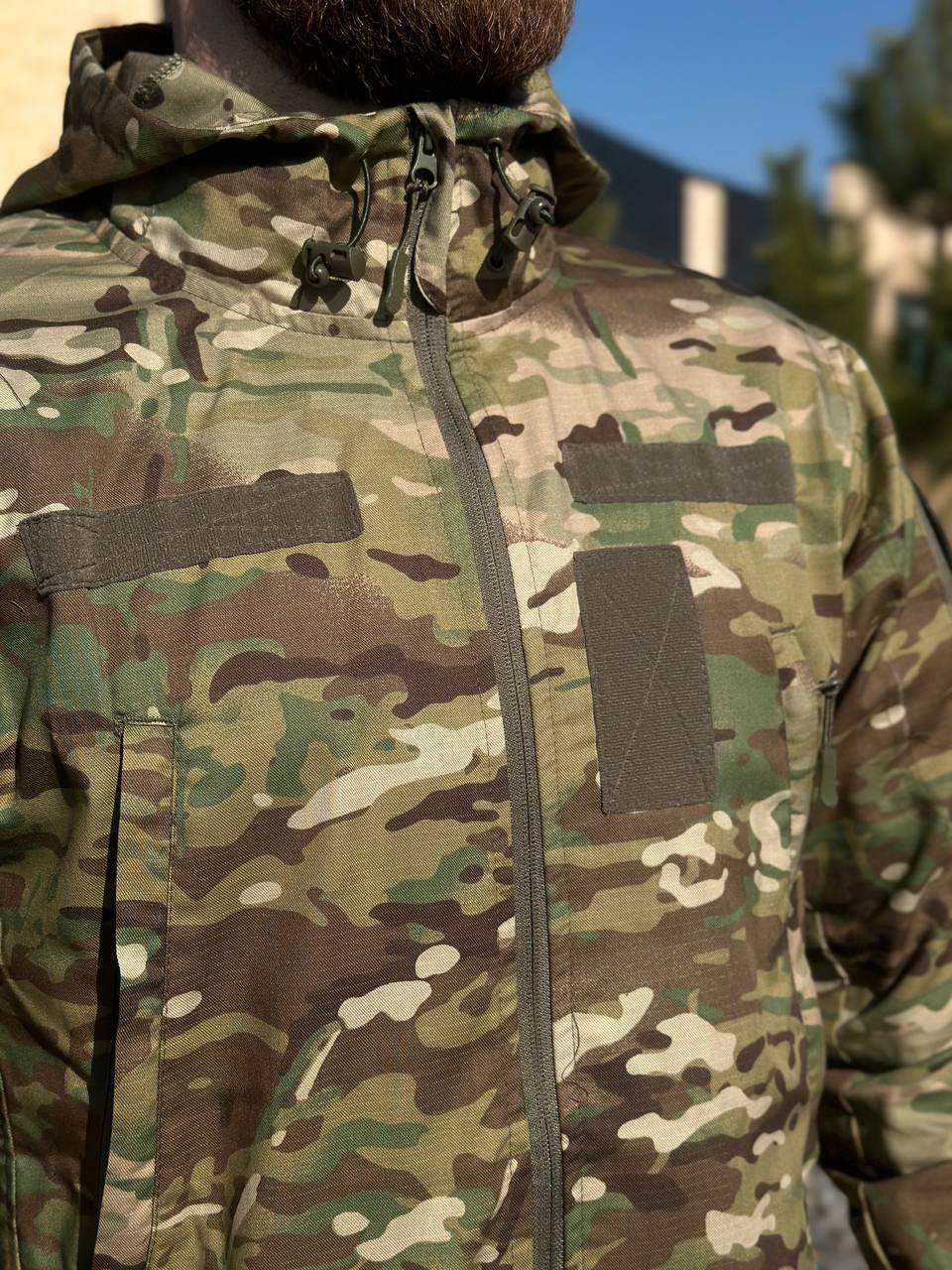 Легка Весняна Куртка Мультикам Hunter De Lux TWILL MTP Military - фото 19