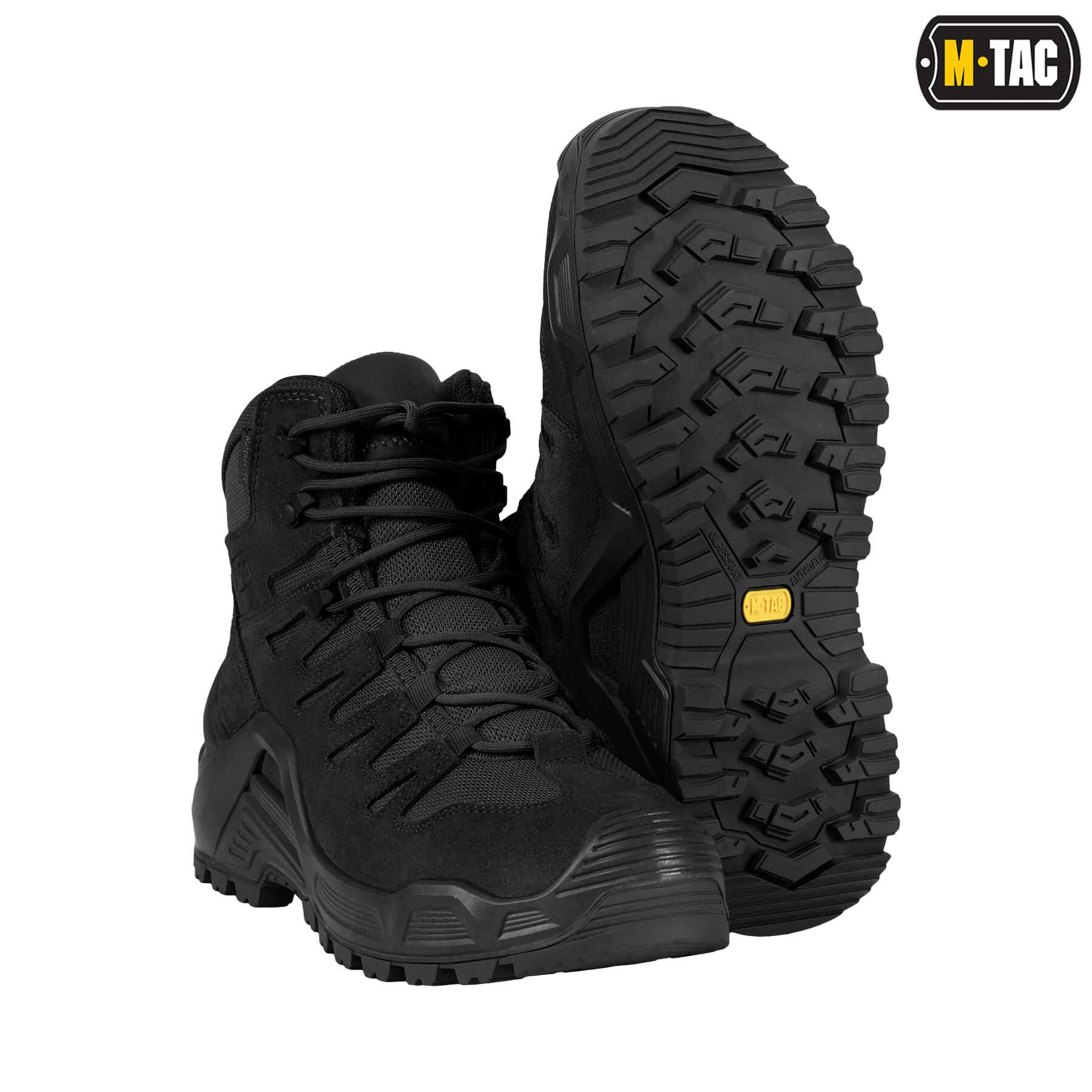 М-Тас Черевики тактичні Caiman Black