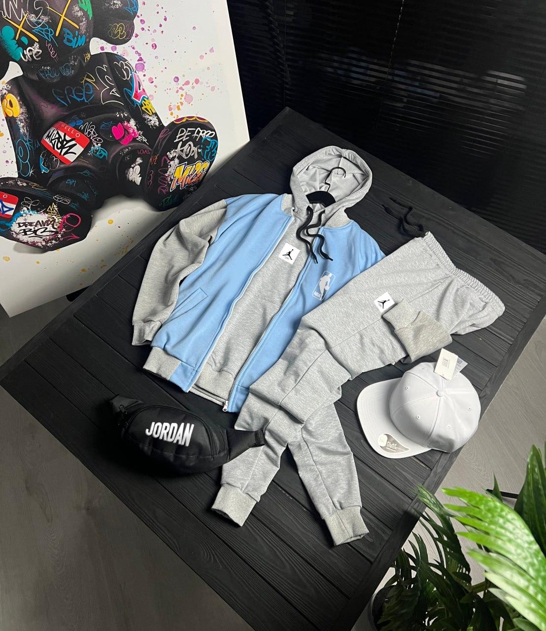 Весняний сет бомбер Nike+Jordan для учебы и прогулок костюм комплект одежды