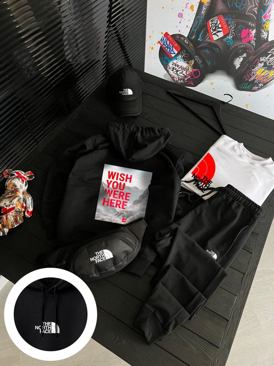 Осенний сет The North Face на прогулку костюм комплект одежды