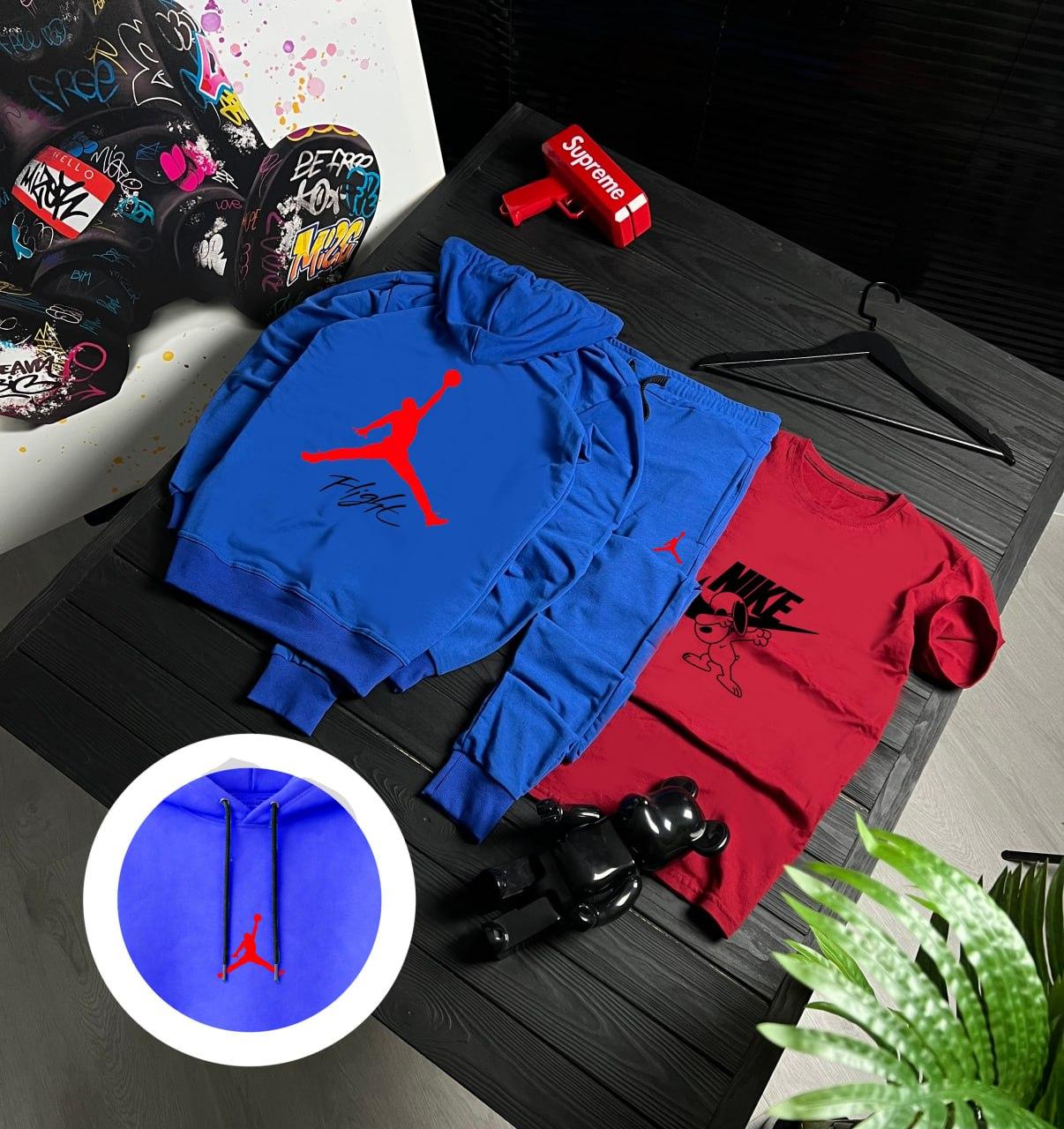 Сет кастомної колекції 3 в 1 nike для відпочинку костюм комплект одягу