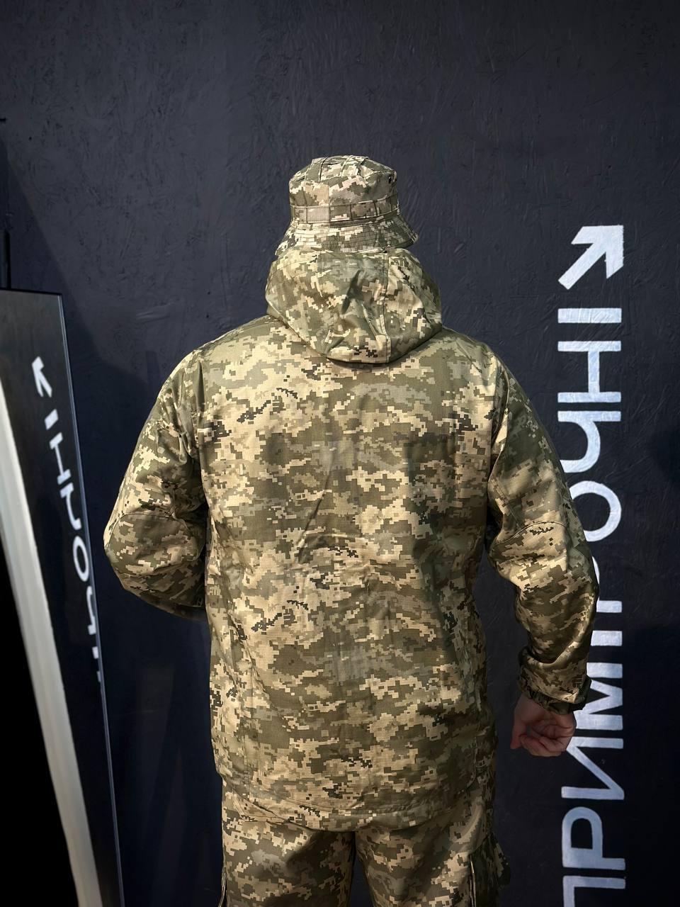 Легка Весняна Куртка Піксель Hunter De Lux TWILL mm14 Military - фото 12