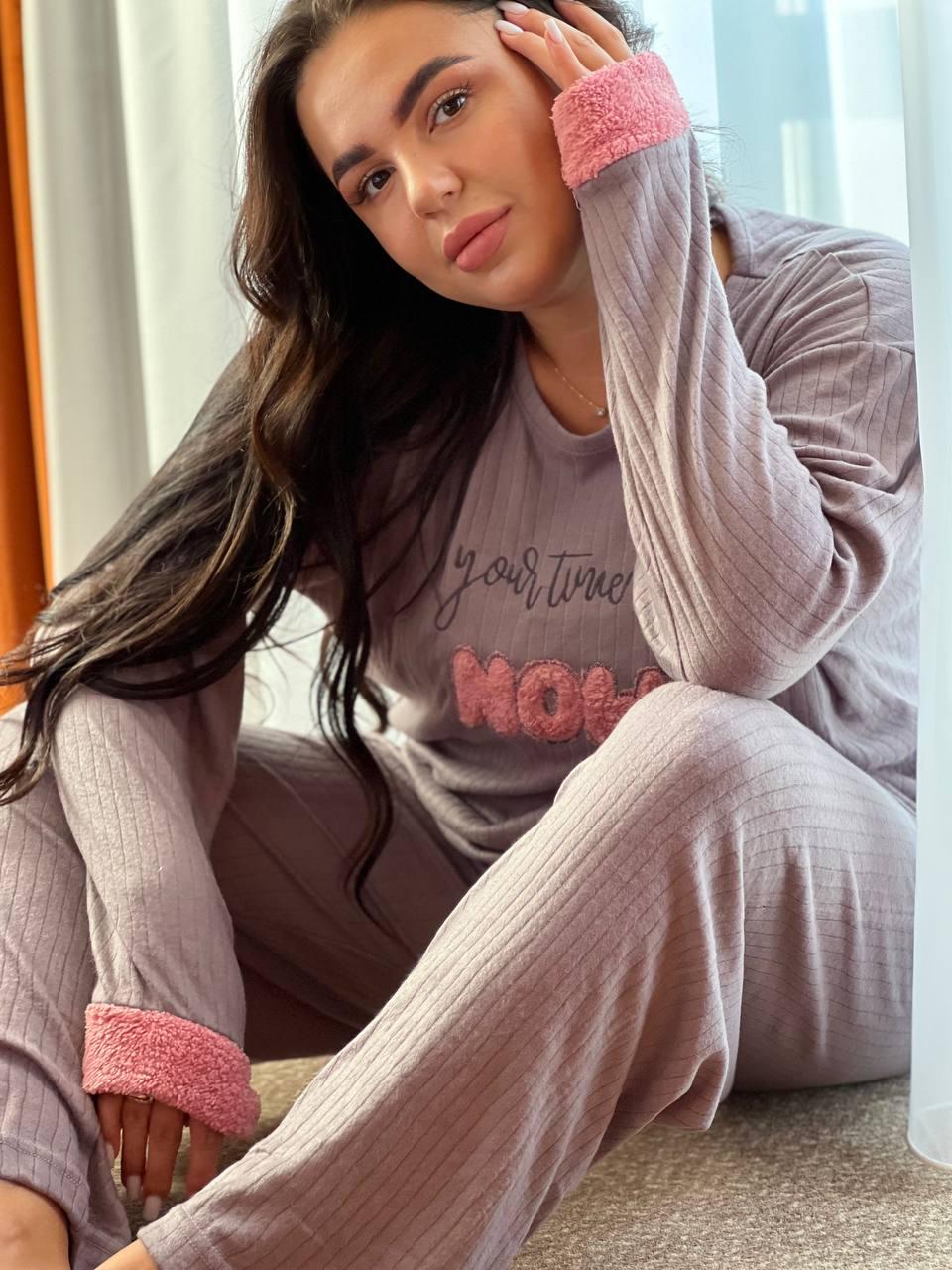 Піжама DO4304/3 (Сіро-фіолетова)