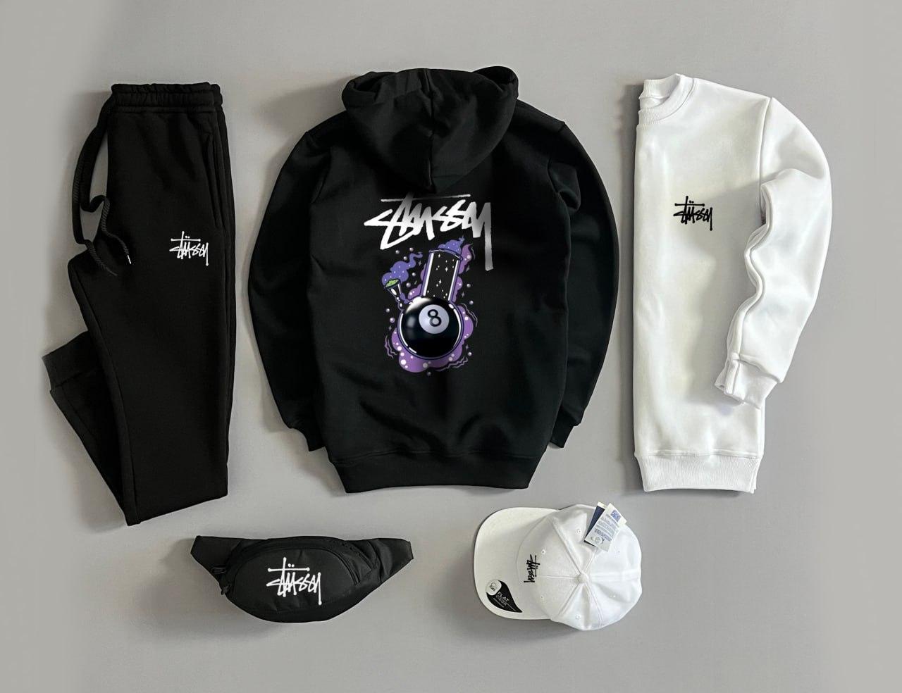 Зимняя коллекция сету STÜSSY для фитнеса