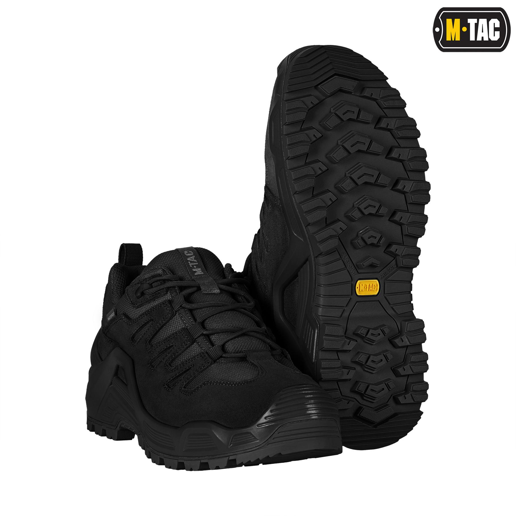 М-Тас Кросівки тактичні Caiman Black