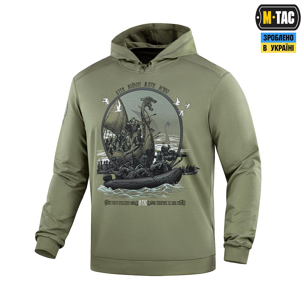М-Тас Кофта Hoodie Дракар Light Olive