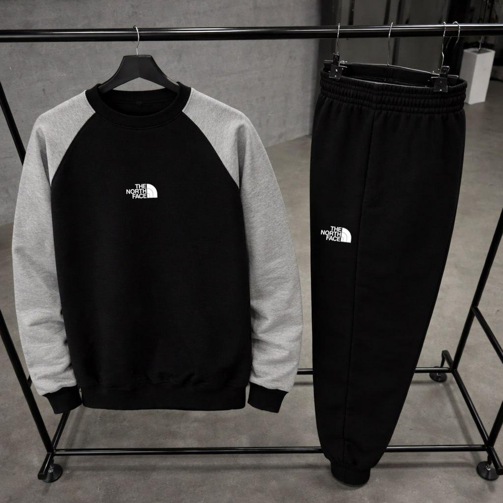 Весняні комплекти свитшот The North Face для ежедневных образов костюм