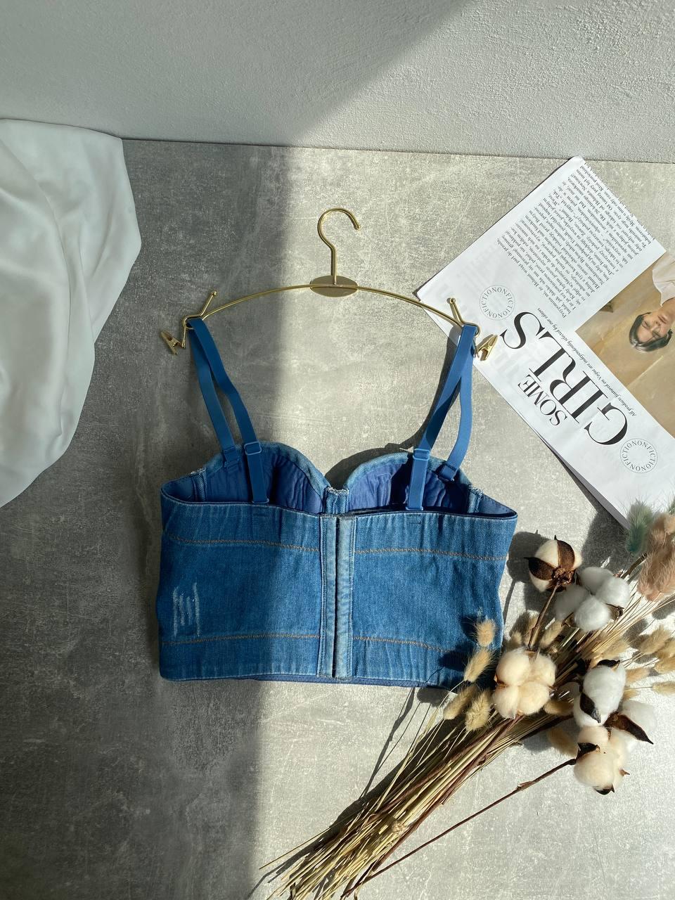 Топ DO2442 (Джинс)