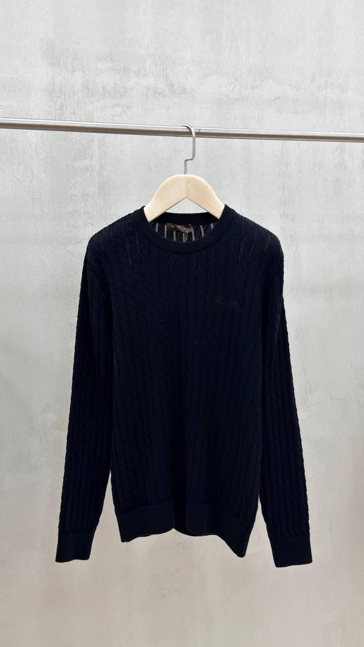 Кофта джемпер Loro Piana LUX трикотажная коричневая демисезонная практичная на прогулку реглан