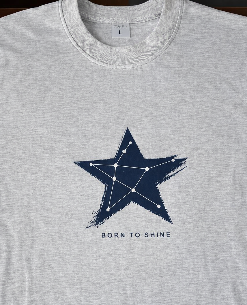 Піжама чоловіча комплект Born to Shine (штани+лонгслів) - фото 5