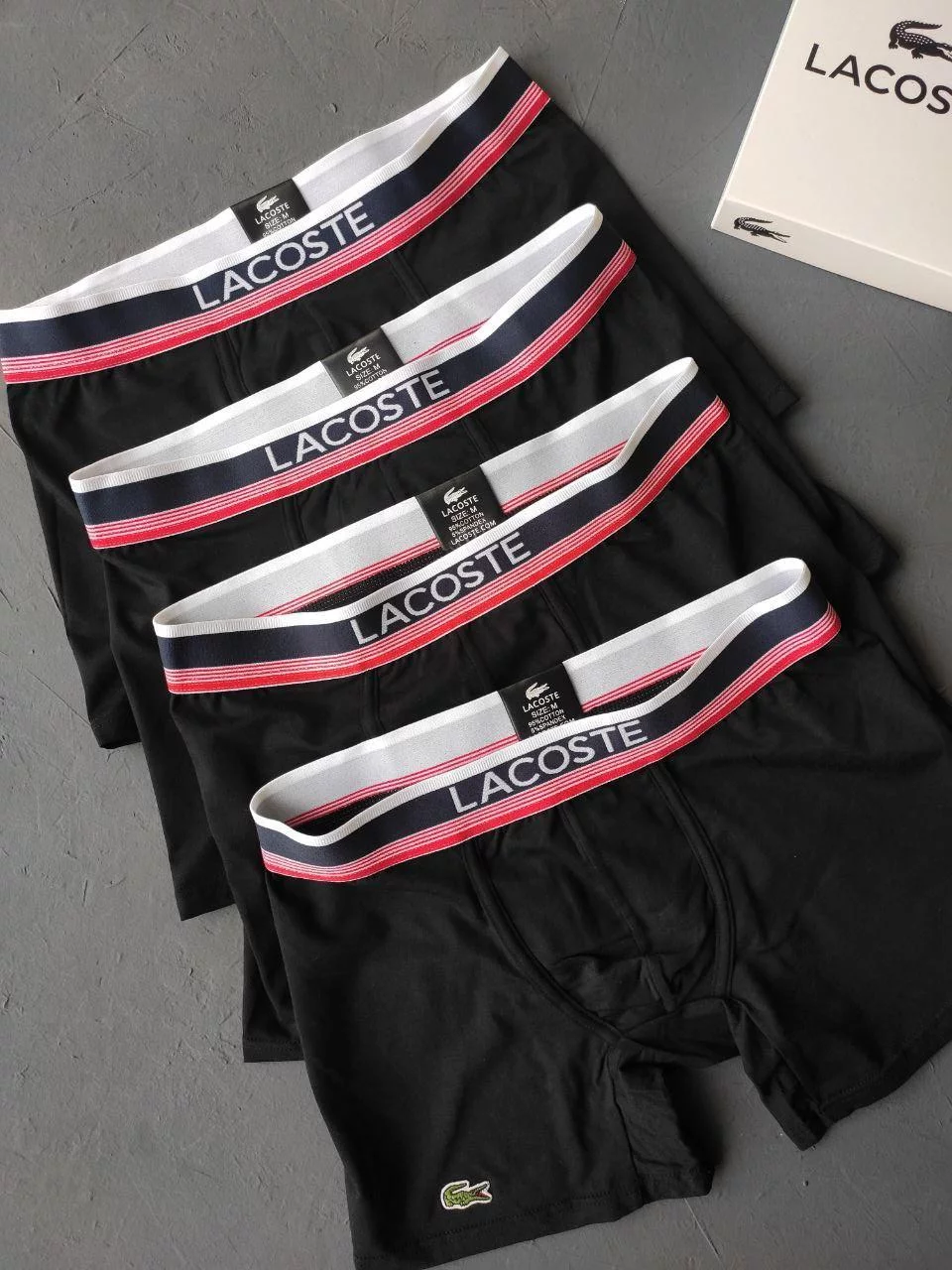 Купить Мужские Трусы Лакоста Мужской Набор Трусов Lacoste 4 Шт Nestor ...