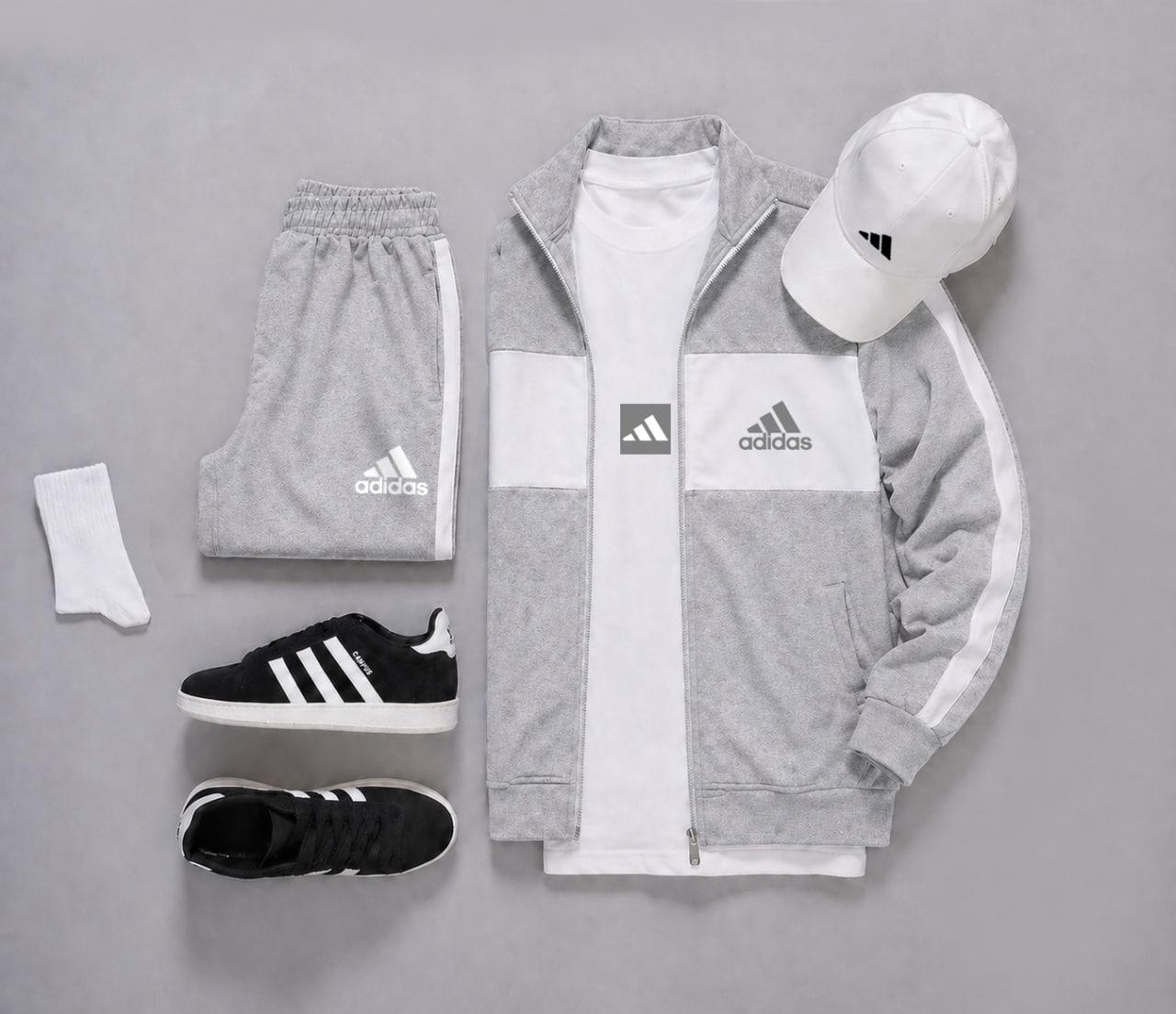 Весняний сет Adidas в уличном стиле костюм комплект одежды