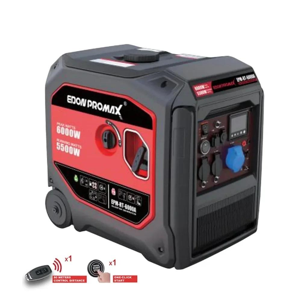 Інверторний бензиновий генератор Edon Promax EPM-RT-6000A 5.5/6.0 кВт