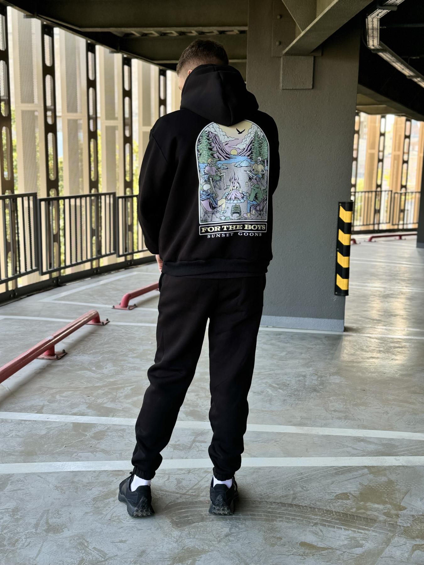 Худи милитари for the boys унисекс флисовое всесезонное стильное и качественное с капюшоном в уличном стиле