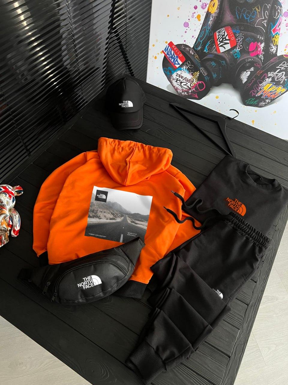 Осенний сет The North Face для ежедневных образов костюм комплект одежды