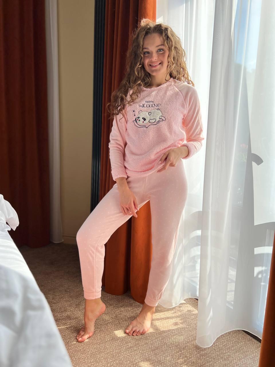 Піжама DO2450/1 (Рожева панда) (3009)