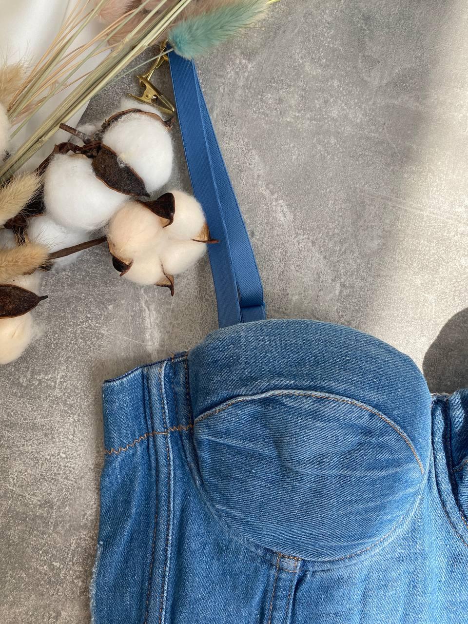 Топ DO2442 (Джинс)