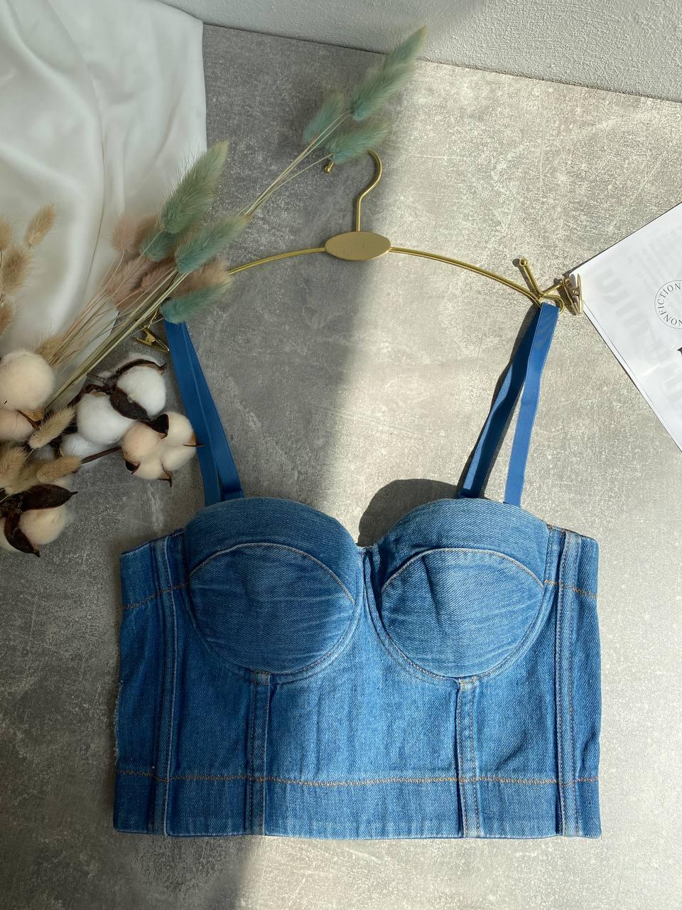 Топ DO2442 (Джинс)