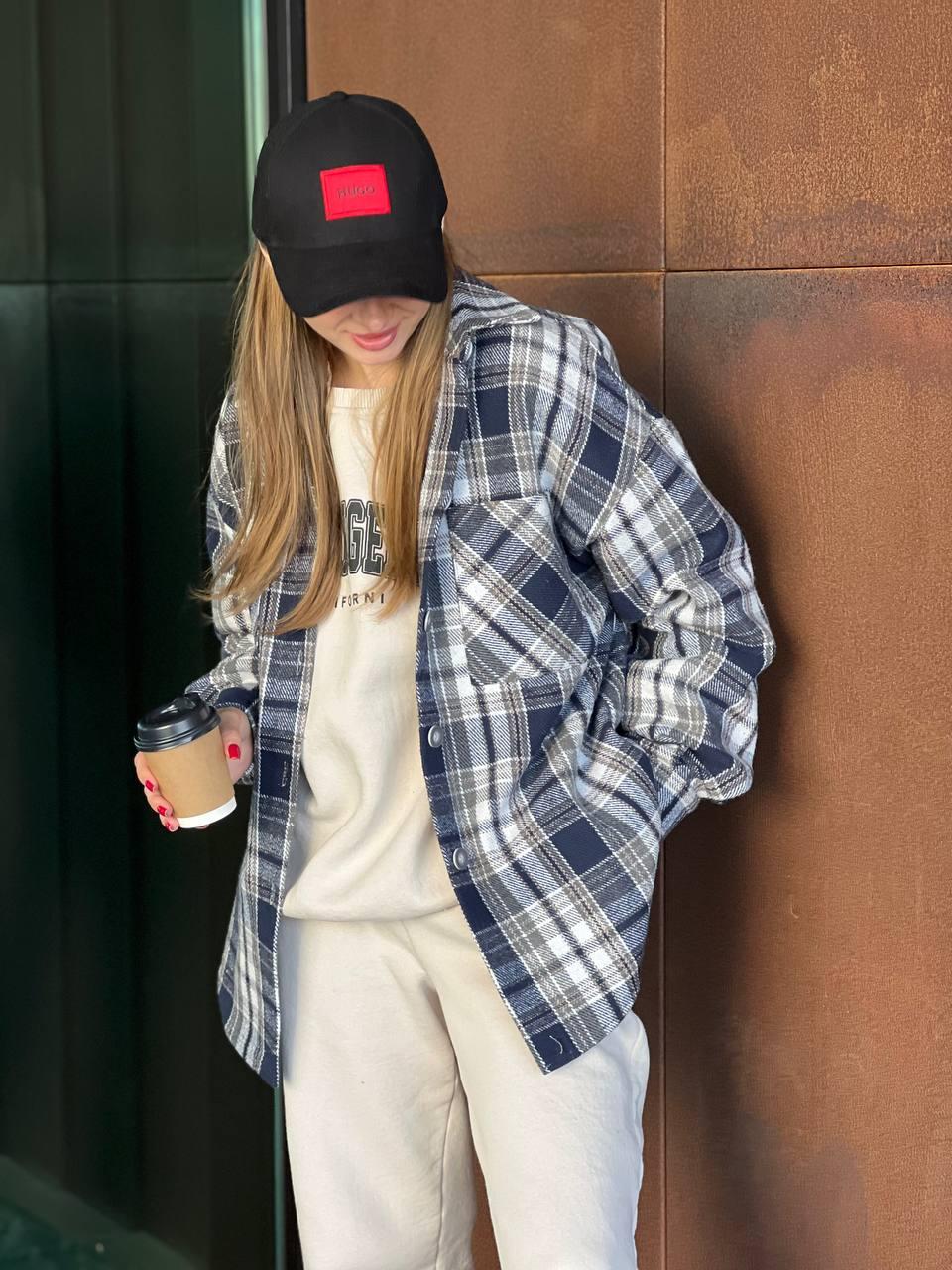 Сорочка тепла KV3006/1 (Синя)