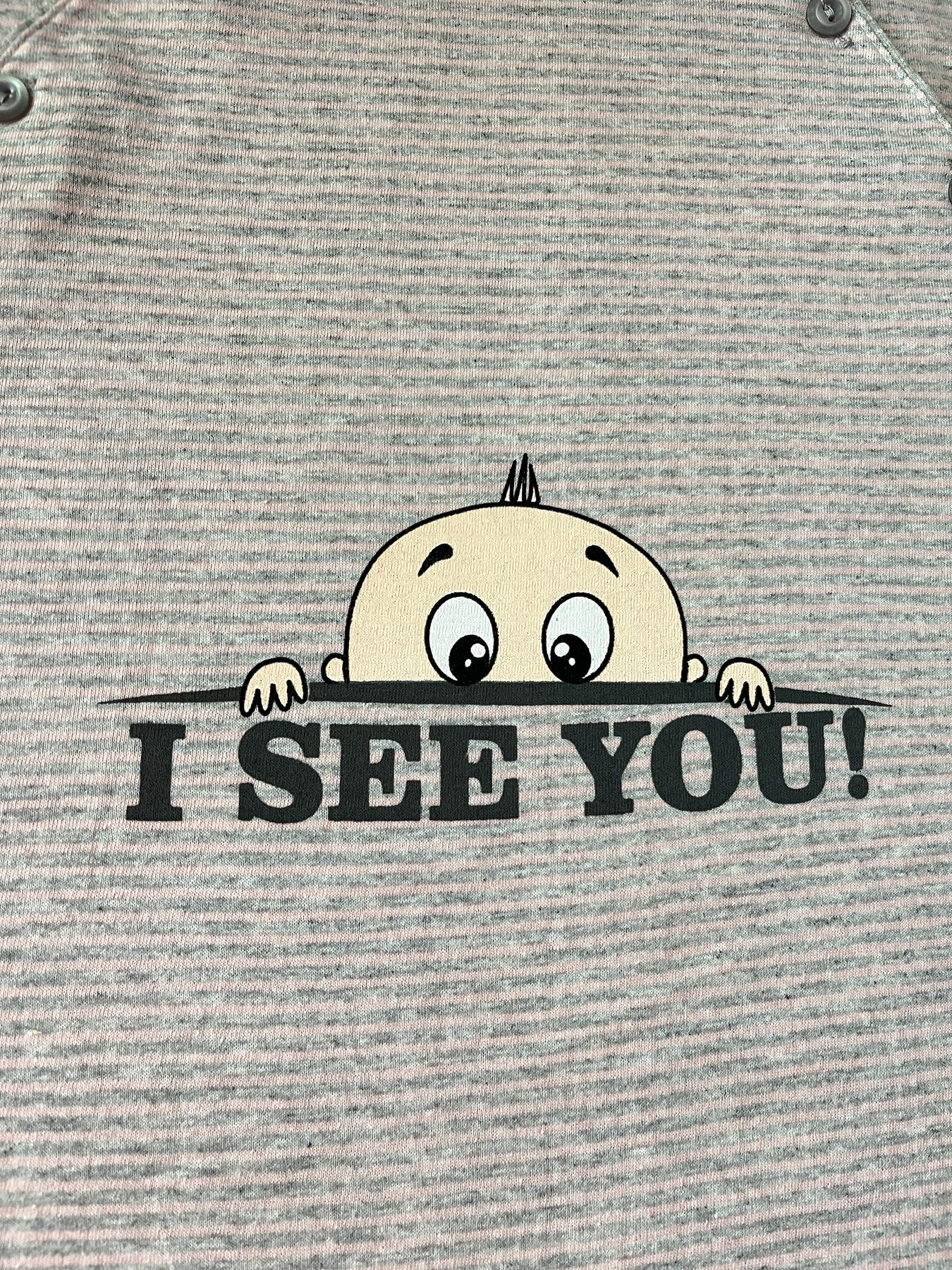 Нічна сорочка для майбутніх та новоспечених матусь батал, I see you - фото 4