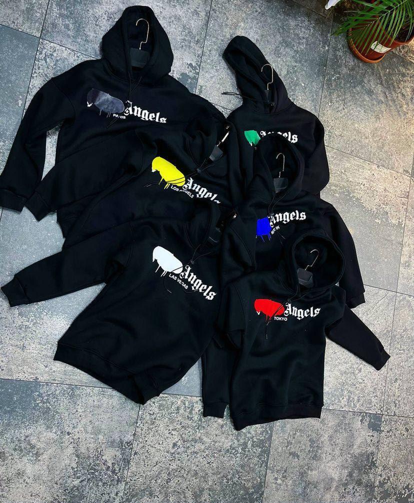 (п) Худи Palm Angels с надписью на подарок толстовка с капюшоном